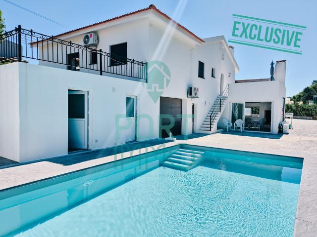 Moradia espaçosa com piscina, garagem e vista para a naturez. 250m² Vimeiro
