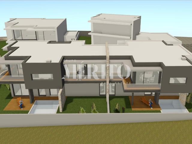 Moradia Geminada T3+1 em Construção | Piscina e Vista Rio | Gemeses, Esposende