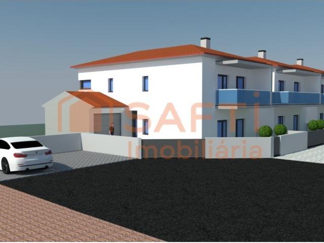 Moradia Geminada T3+1 Nova | Espaço Exterior e Garagem 150m² Amor