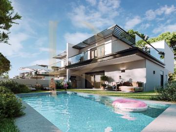 Moradia geminada T3 nova com garagem e piscina nos Foros de. 0m² Amora