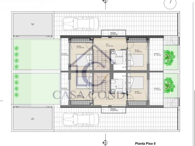 Moradia Geminada V3 Triplex C/Garagem 120m² Quinta Do Conde