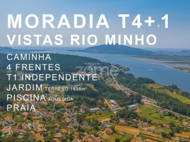Moradia T4+1 em Caminha vistas para o Rio Minho