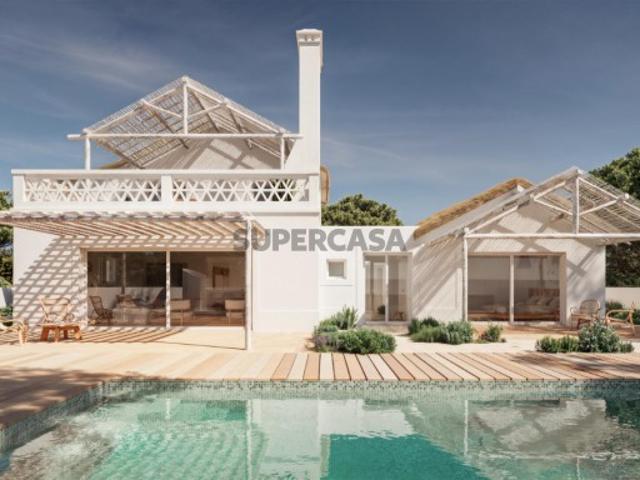 Moradia T5 com piscina privativa e vistas panorâmicas, nos Brejos de cima, Comporta