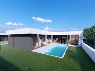 Moradia T4 Moderna em Construção com Piscina e Garagem Ent. 206m² Tornada e Salir do Porto