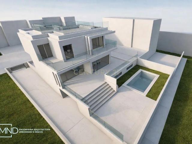 Moradia T4 em pré construção com piscina aquecida e rooftop na Urbanização Paraíso — Peniche