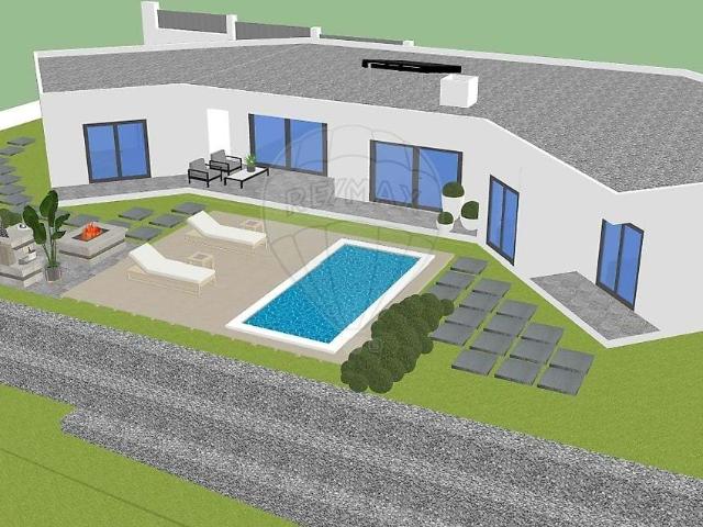 Moradia T4 térrea, em fase de construção, em terreno de 5.00. 200m² Sesimbra castelo