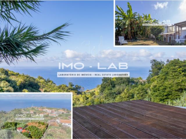 Moradia T1+1 São Jorge Vista Mar Ilha da Madeira