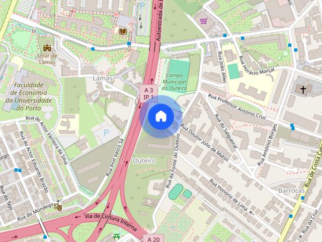 Moradia T1 para alugar no Porto