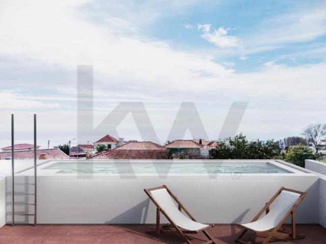 MORADIA T2 CONTEMPORÂNEA COM PISCINA