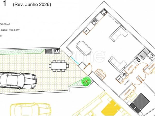 Moradia T2 Nova com Espaço Exterior em Vila Nova de Cerveira
