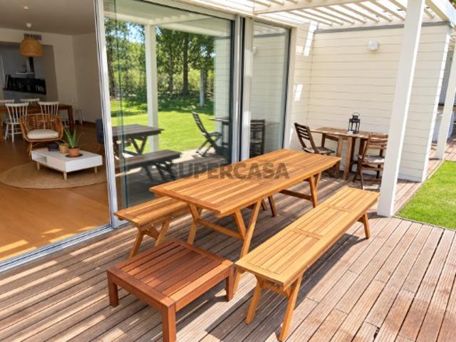 Moradia T2 com jardim e terraço panorâmico no Beach Reserve Troia