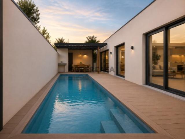 Moradia T3+1 com 2 Suites, Piscina e Lavandaria Possibilidade de escolha de acabamentos