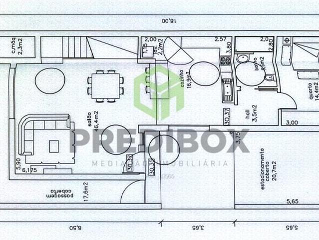 Moradia T3+1 com Terreno, Suite com Closet e Excelentes Áreas Interiores Aradas