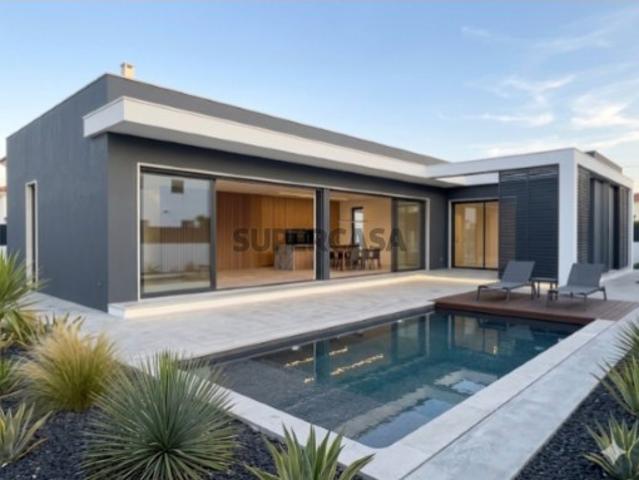 Moradia T3+1 Moderna com Piscina Privada em Fernão Ferro Seixal Pronta Abril 2027