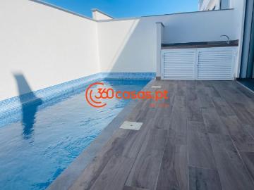 Moradia T3 nova com piscina e vista mar | Fuseta, Olhão
