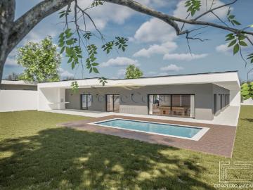 Moradia T3 com piscina privada a poucos minutos da praia