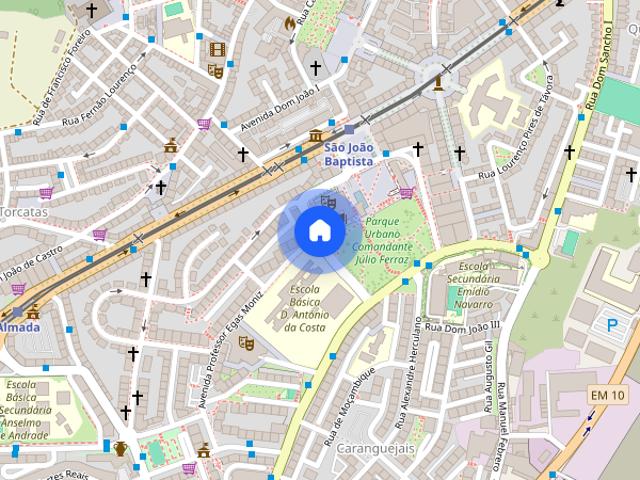 Moradia T3 Duplex para alugar em Almada