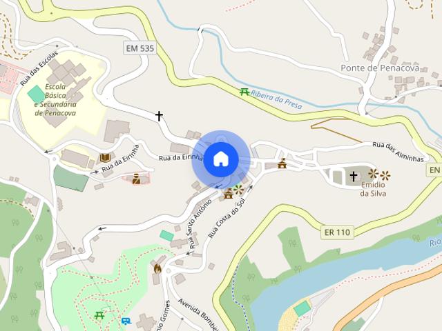 Moradia T3 Duplex para alugar em Penacova