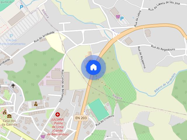 Moradia T3 Duplex para alugar em Ponte de Lima