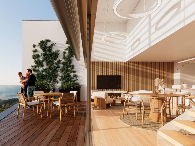 Moradia T3 de Luxo, com vista mar