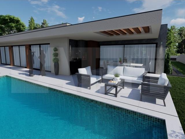Moradia T3 de luxo em Belverde, com piscina, jardim e acabamentos premium