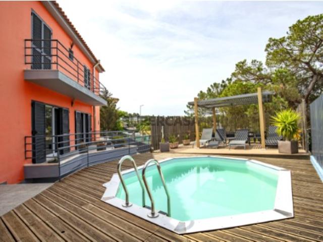 Moradia T3 isolada garagem box cave jardim piscina Sesimbra