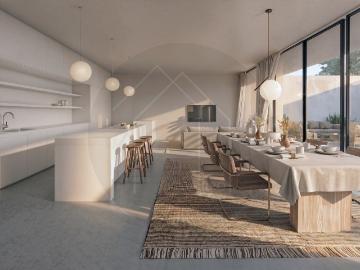 Moradia T3 Térrea de Arquitetura Contemporânea com Jardim Pr. 150m² Vila Boa Do Bispo