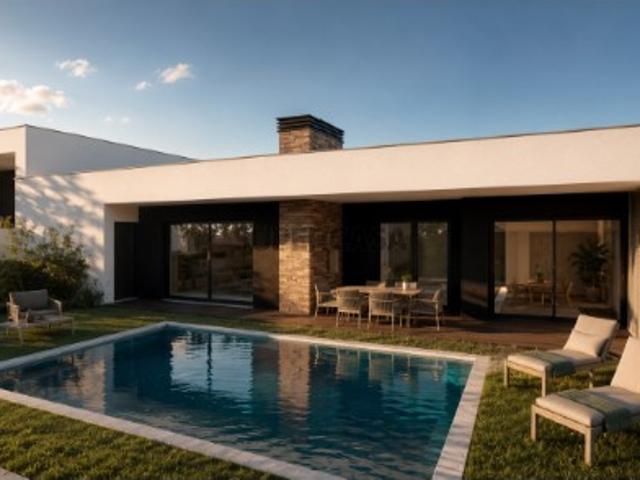 Moradia T3 Térrea de Luxo com Piscina Fração E