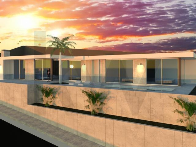 Moradia T3 Térrea Moderna com Piscina e Jardim na Calheta! 129m² Estreito Da Calheta