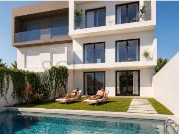 Moradia T3 Triplex com garagem e piscina | Setúbal 141m² Gâmbia Pontes Alto Da Guerra