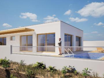 Moradia Térrea T3 com Piscina Privada em Porto Santo 133m² Porto Santo