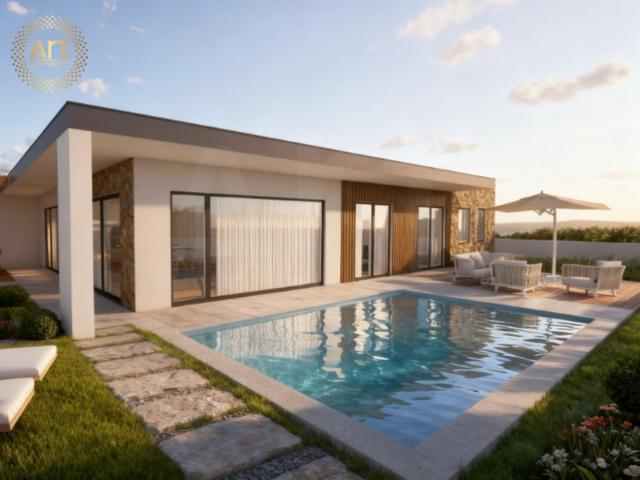 Moradia Térrea T4 Nova com Piscina 282m² Lote 475m² Próxima da A8