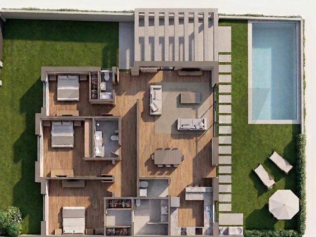 Moradia Térrea contemporânea T3 com piscina I Fernão Ferro 120m² Fernão Ferro