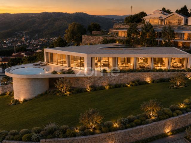 Moradia Térrea de Luxo em Construção em com vista sobre Guimarães