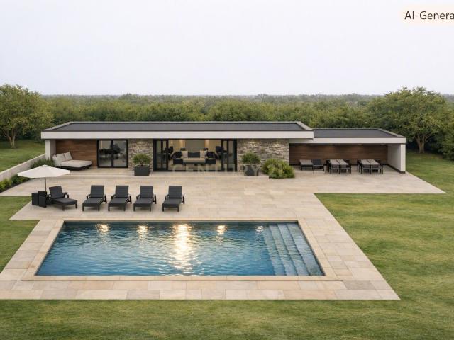 Moradia Térrea em Construção com Piscina num Lote de 1347m2. 140m² Pinhal Novo