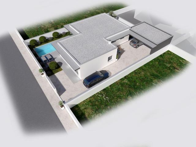 Moradia térrea independente T3 moderna em construção com pis. 156m² Alfeizerão
