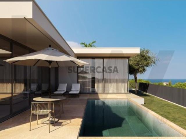 Moradia Térrea Moderna T2 com Piscina Infinita & Vista Mar Arco da Calheta
