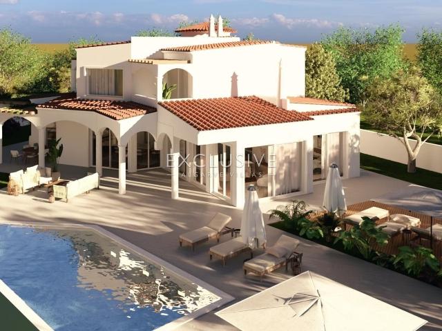 moradia V4 virada para o golfe em Vilamoura para venda, Alga. 0m² Quarteira