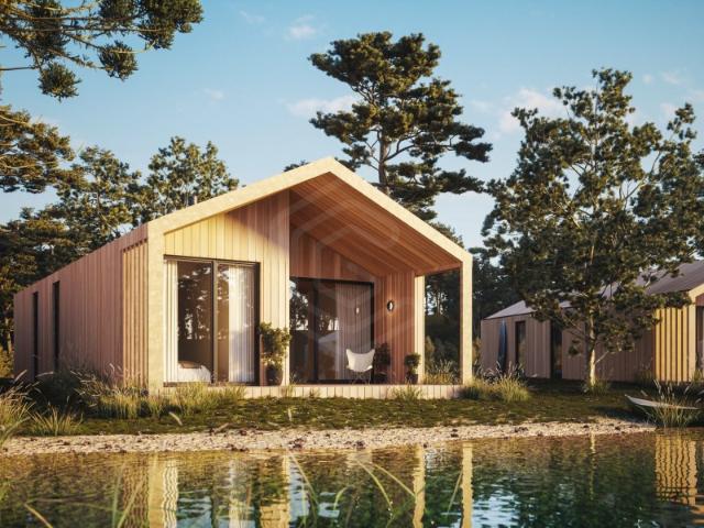 Lake house V3 com piscina privada e lago em Eco resort na Costa Oeste junto a Óbidos