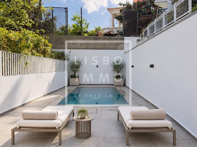 Moradia, 5 quartos, 260m2, terraço, piscina, estacionamento, vista, Lapa