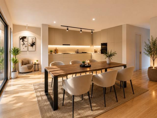 Moradias modernas com piscina 233m² Cela