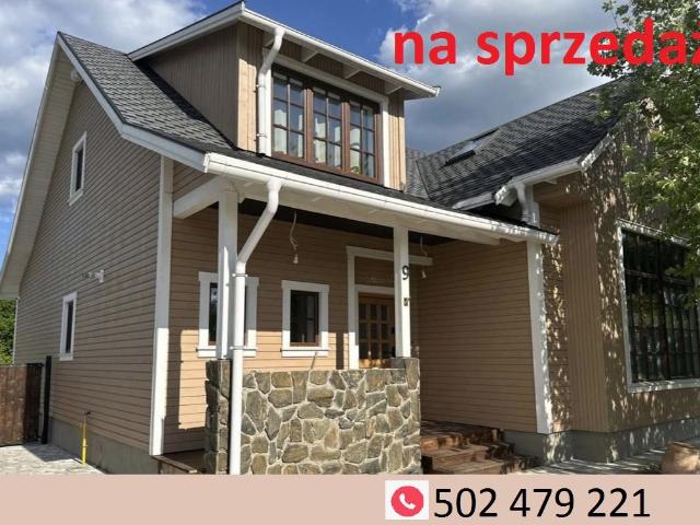 Unikatowy dom w Bilczy z amerykańskim stylem i przestronnym wnętrzem