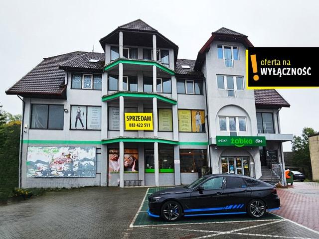 Nowoczesny budynek usługowo mieszkalny 1790 m² Morawica polecam