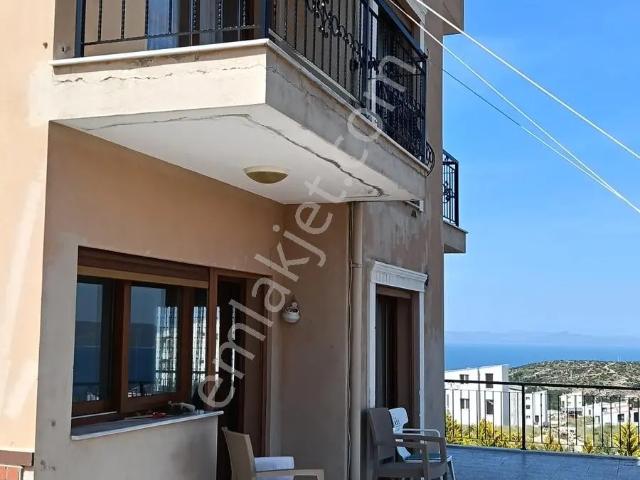 Mordoğanda Deniz Manzaralı 3+1 Kiralık Villa
