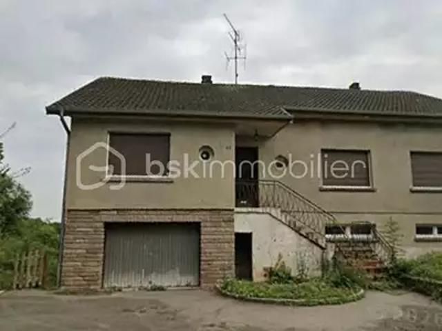 Morhange 57340 Achat / Vente maison 8 pièces t8 cave balcon