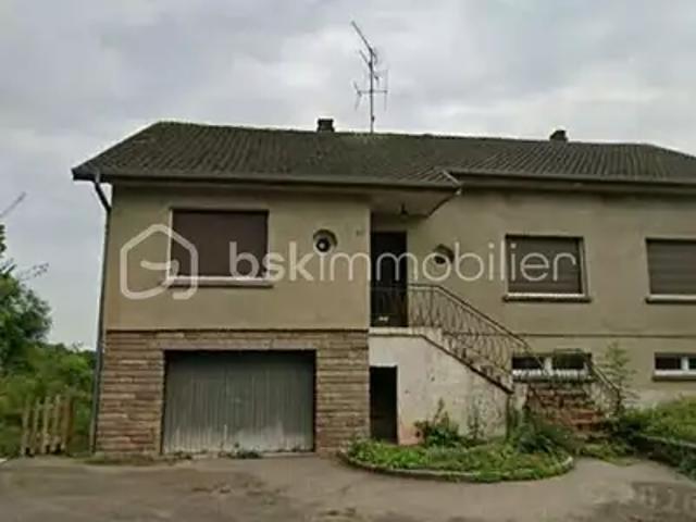 Morhange 57340 Achat / Vente maison 8 pièces t8 cave balcon