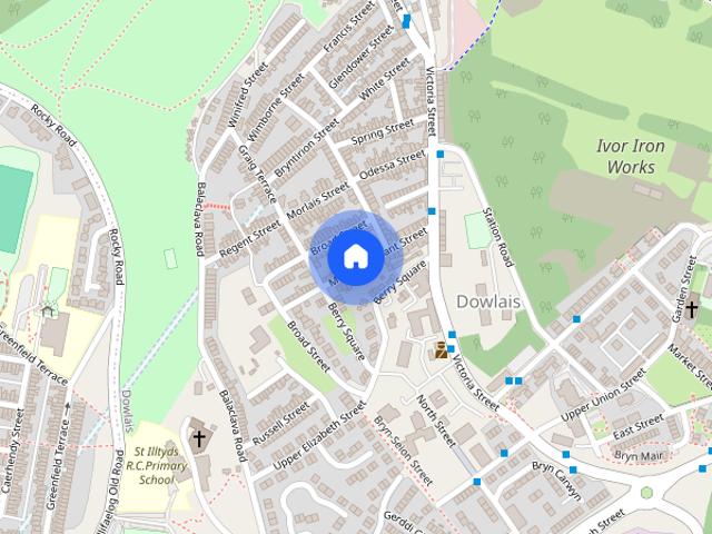 Moriah Houses, Mount Pleasant Street, Dowlais