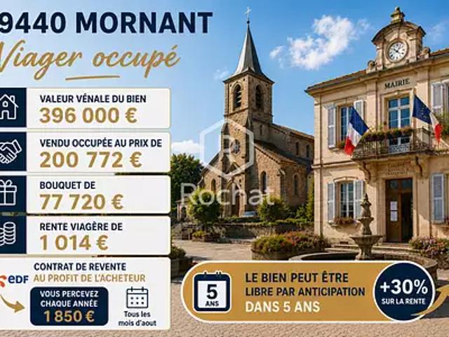 Mornant 69440 Achat / Vente maison 4 pièces t4