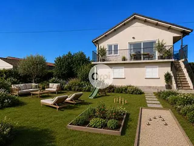 Mornant 69440 Achat / Vente maison 5 pièces t5 jardin cave