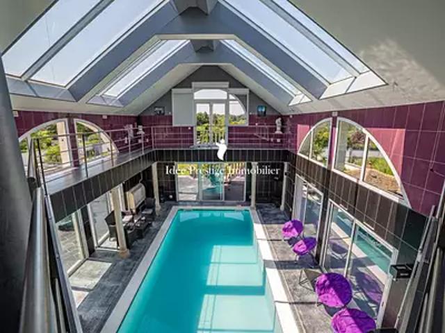 Morsang sur Seine 91250 Achat / Vente maison 15 pièces t15 piscine terrasse